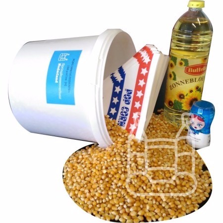 Ingrediënten Popcorn-100 porties